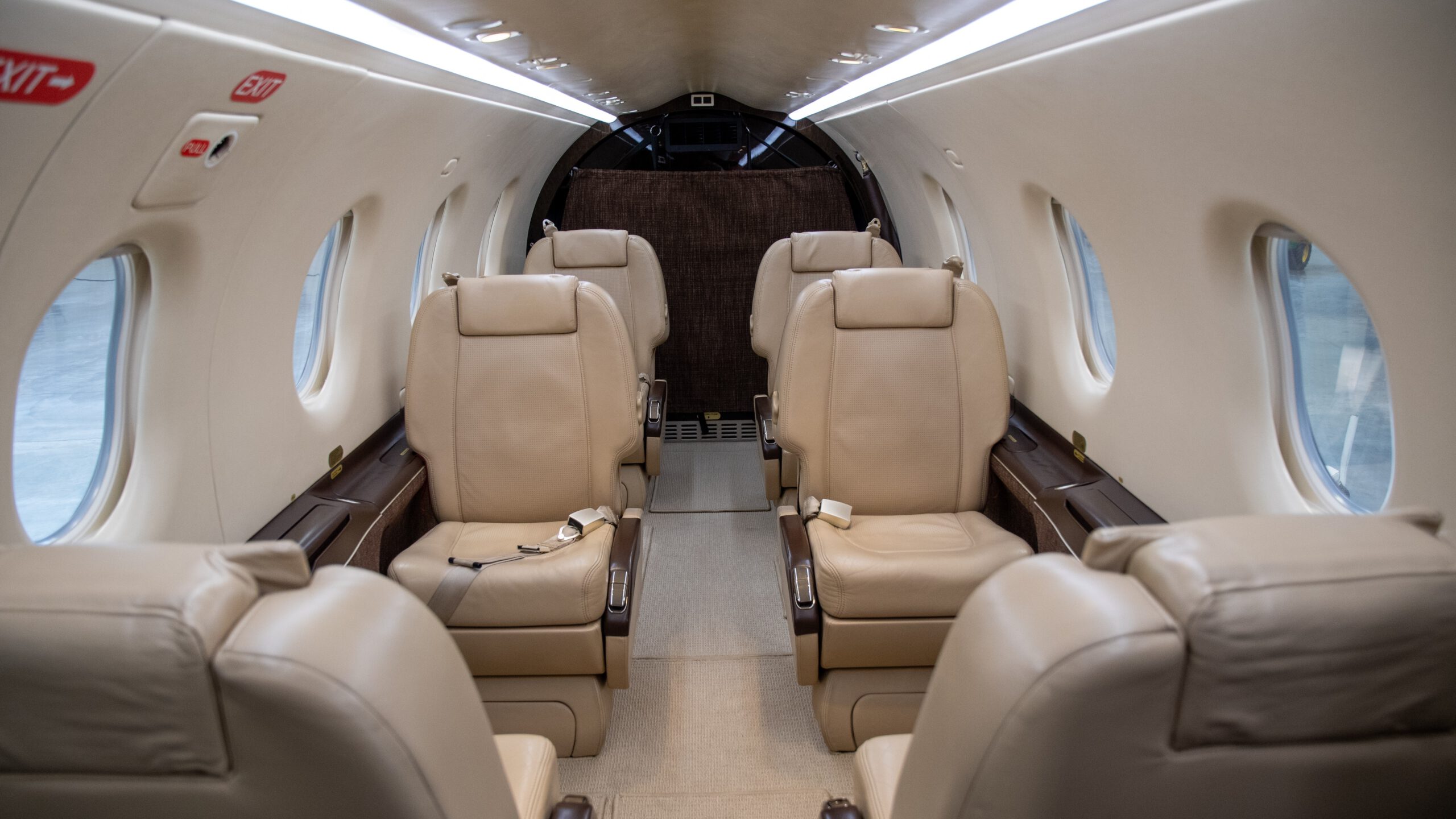 Pilatus PC-12 – Turboprop – Innen
